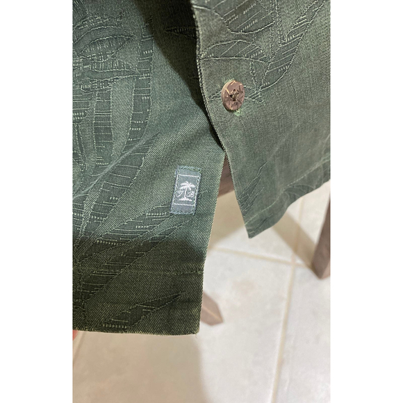 Tommy Bahama Men's Relax Button Front Silk Shirt Size Large - Picture 3 of 9